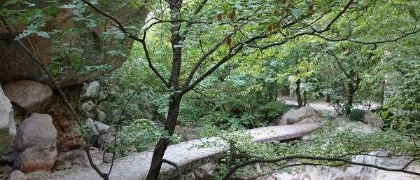 Wandelroute in nationaal park Paklenica