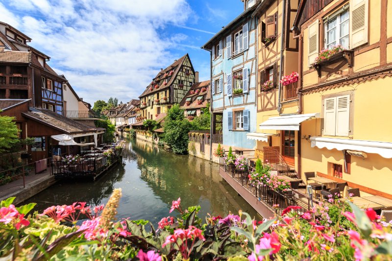 Camping romantique près de Colmar. Goûtez au romantisme dans ce quartier ancien qui ne s'appelle pas 