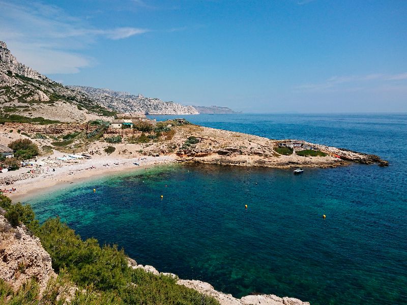 Calanque de Marseilleveyre.