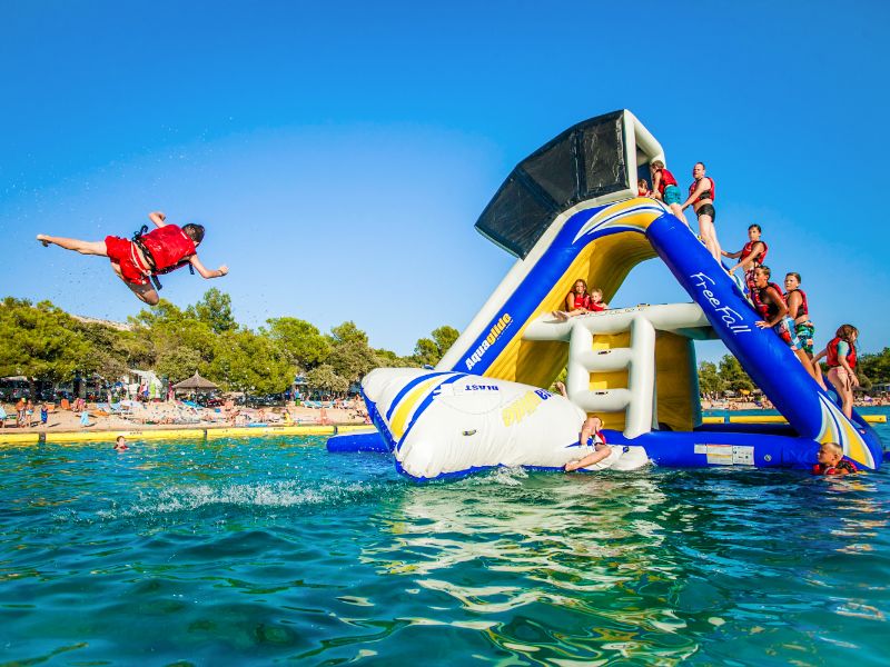 Plage de sable Camping Village Šimuni