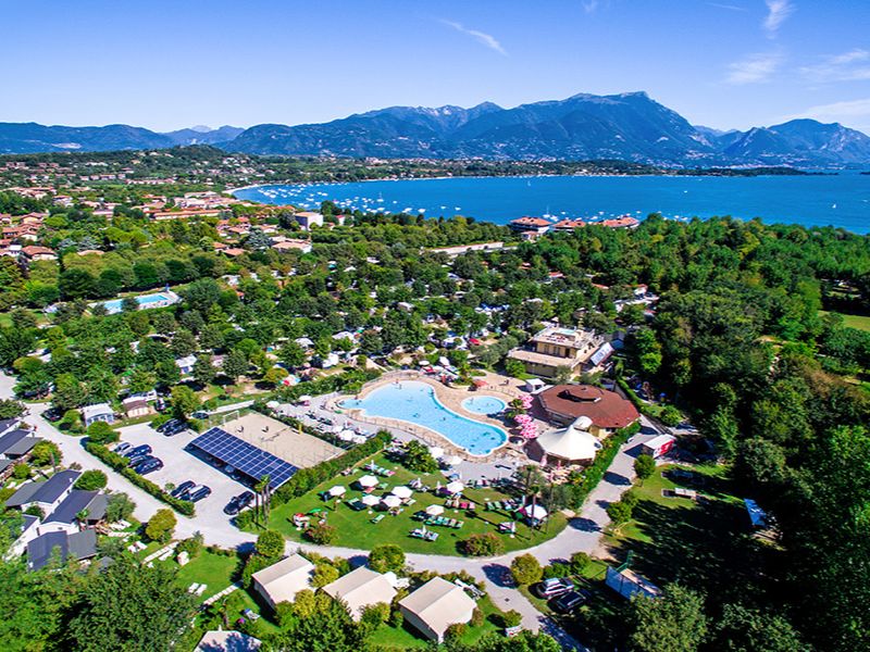 Camping Baia Verde bij Manerba del Garda aan het Gardameer